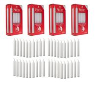 Pack Of 10 Household Candles - White / 4