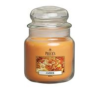 Price's - Amber Medium Jar Candle - Sweet, Delicious, Quality Fragrance - Long Lasting Scent - Up to 90 Hour Burn Time - Ideal for All Occasions
