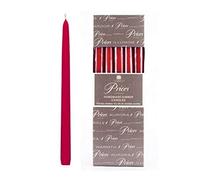 Price's Candles Venetian 10" Candle Pack 10 Wine Red
