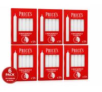 Price's Prices 10 White Household Candles 5H Burn Time 17Cm X 1.8Cm