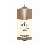 Prices Large Pillar Candle - GOLD