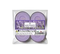 Price's Candles Aladino Lavender Maxi Tealights Pack of 4 (Aladino Range)