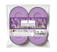 Price's Candles Aladino Lavender Maxi Tealights Pack of 4 (Aladino Range)