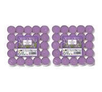 Price's Candles - Aladino Lavender Scented Tea Lights 50 Pack - 021937D