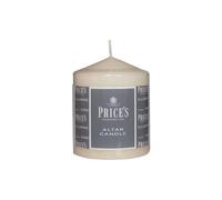 Price's Candles - Altar Candle - 100mm x 80mm - Unscented - Up To 50 Hour Burn Time - Smokeless & Dripless