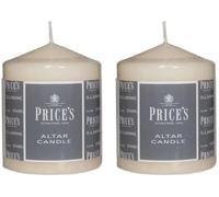 Price's Candles - Altar Candle - 100mm x 80mm - Unscented - Up to 50 Hour Burn