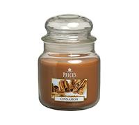 Price's Candles Medium Jar Candle - Long Lasting (Up to 90 Hour Burn) - Cinnamon