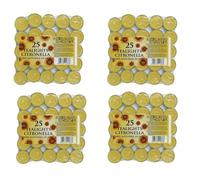 Price's Candles Citronella Tealights Pack of 100 (4 Pack)