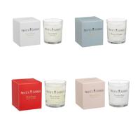Price's Candles Festive Boxed Candle Set of 4 Fragrances | 45 hour burn per piece, Dear Santa, Festive Fizz, Let It Snow, Winter Wishes, elegant presentation, seasonal home ambience