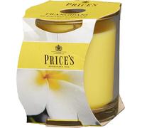 Price's Candles Frangipani Cluster Jar Scented Wax Candle Long Burning Tropical