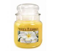 Price's - Frangipani Medium Jar Candle - Sweet, Delicious, Quality Fragrance - Long Lasting Scent - Up to 90 Hour Burn Time
