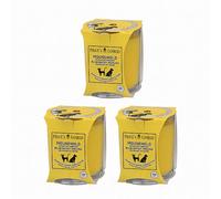 Price's Candles Set of 3 Chefs Jar Candles | Fresh Air Range Bundle with Up to 135 Hours Combined Burn Time | Odour Eliminator Candle Bundle Including Chef Jars