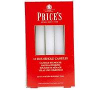 Prices Candles Household Candles 10 Pack White