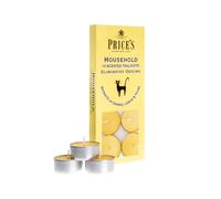 Price's Candles - Household Tealights - Odour Eliminating Candle - Orange, Lemon & Thyme - 10 Pack