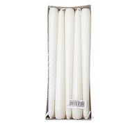 Price's Candles - Ivory Dinner Candles - 10 Pack - Unscented - Slow Burning Candles - Multi-Purpose - Smokeless Candles