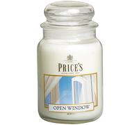 Price's - Open Window Large Jar Candle - Sweet, Delicious, Quality Fragrance - Long Lasting Scent - Up to 150 Hour Burn Time