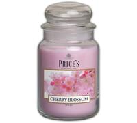 Price's - Cherry Blossom Large Jar Candle - Sweet, Delicious, Quality Fragrance - Long Lasting Scent - Up to 150 Hour Burn Time