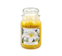 Price's Candles Large Jar Candle Frangipani Scented Candle Long Lasting Wax Candle in Glass Jar for Home Décor Relaxation and Everyday Fragrance Up to 150 Hours Burn Time