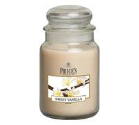 Price's Candles Large Jar Candle - Sweet Vanilla