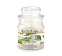 Price's Candles Little Jar Candle, White Musk (Fragrance Range)