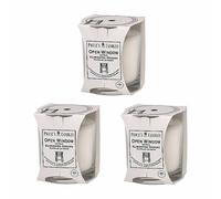 Price's Candles Set of 3 Open Window Jar Candles | Fresh Air Range Bundle with Up to 135 Hours Combined Burn Time | Odour Eliminator Candle Bundle Including (Open Window)