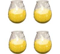Price's Candles Pack of 4 Citronella Candles | Citronella Candle Perfect for Enjoying Outdoors | Outdoors Great for BBQ's, Picnics or Camping, Yellow