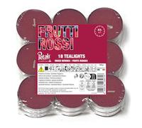 Price's Candles Petali Range Mixed Berries Pack of 18 Scented Tea Lights Candle for Home & Events | 4 Hour Burn Time Scented Candles for All Occasions | Long Burning Tealights Gifts for Women & Men