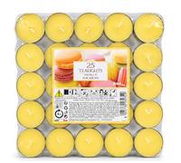 Price's Candles Tealights Petali Range Vanilla Macroons 25 Pack