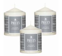 Price's Candles Prices Candles Altar Candle (100 X 80mm) X 3