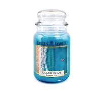 Price's Candles Summer Escape Large Jar Candle Long Burning Scented Candle with Refreshing Summer Fragrance Decorative Large Candle for Home Décor