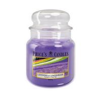 Price's Candles Prices Fragrance Collection Lavender & Lemongrass Medium Jar Candle