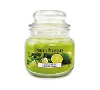 Price's Candles Prices Fragrance Collection Lime & Basil Small Jar Candle