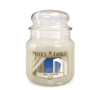Price's Candles Prices Fragrance Collection Open Window Medium Jar Candle