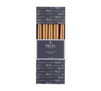Price's Candles - 10" Venetian Wrapped Dinner Candles - Gold - 10 Pack - 7 Hour Burn Time - Unscented - Non-Drip - Multi-Purpose