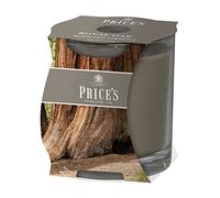 Price's Candles Royal Oak Cluster Jar Candle | Warm woody oak aroma, long-burning wax, decorative glass vessel, relaxing ambience, elegant home décor, everyday enjoyment