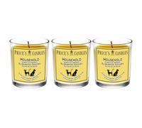 Price's Candles Set of 3 Chefs Jar Candles | Fresh Air Range Bundle with Up to 135 Hours Combined Burn Time | Odour Eliminator Candle Bundle Including Chef Jars