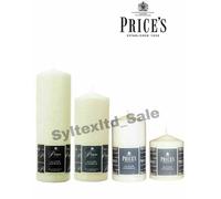Price's Church Altar Candle Pillar Large Round Table Candles Long Burn Time