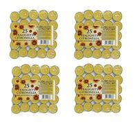 Prices Citronella Tealight Candles Mosquito Fly Insect Repeller Pack of 100