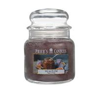 Price's - Fig & Plum Medium Jar Candle - Sweet, Delicious, Quality Fragrance - Long Lasting Scent - Up to 90 Hour Burn Time