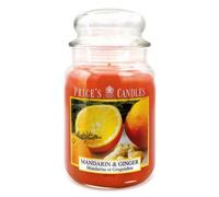 Price's - Mandarin & Ginger Large Jar Candle - Sweet, Delicious, Quality Fragrance - Long Lasting Scent - Up to 150 Hour Burn Time