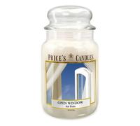 Price's - Open Window Large Jar Candle - Sweet, Delicious, Quality Fragrance - Long Lasting Scent - Up to 150 Hour Burn Time