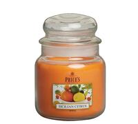 Price's Patent Candles - Medium Jar - Sicilian Citrus Fragrance