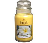 Price's - Frangipani Large Jar Candle - Sweet, Delicious, Quality Fragrance - Long Lasting Scent - Up to 150 Hour Burn Time