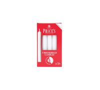 Price's - Household Candles - Pack of 5 - Unscented - 5 Hour Burn Time - Premium White Wax
