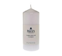 Price's Large Pillar Candle White 6" Decor Price's Multicolor