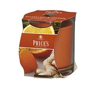 Price's - Mandarin & Ginger Jar Candle - Sweet, Fruity, Quality Fragrance - Long Lasting Scent - Up to 45 Hour Burn Time