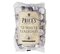 Prices Patent Candles 4 X Pack of 50 White Tealights Bag