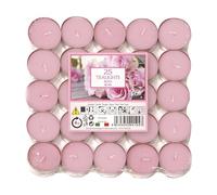 Price's Candles Tealights Petali - 25 Pack, 4 Hour Burn - Rose Scent