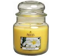 Prices Scented Medium Jar Candle Frangipani 90 Hour Burn Time 411g Present Xmas