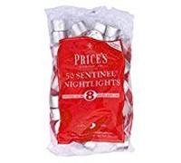 Price's Candles Tea Lights Sentinel Nightlights Pack of 50 (200)